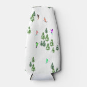 Rafraichisseur De Bouteilles Ski Illustration Skieurs Ski (Devant)