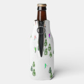 Rafraichisseur De Bouteilles Ski Illustration Skieurs Ski (Bouteille Dos)