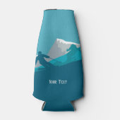 Rafraichisseur De Bouteilles Skieurs alpins Ski alpin Personnalisé (Devant)