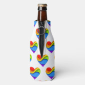 Rafraichisseur De Bouteilles SlipperyJoe's orgueillement coeur courbes forme 3D (Bouteille Dos)