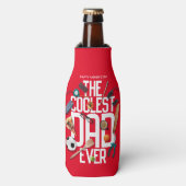 Rafraichisseur De Bouteilles sonoriser Modern Le Père le plus cool jamais (Bottle Devant)