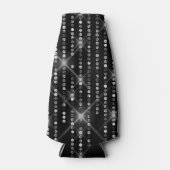 Rafraichisseur De Bouteilles Sparkling Diamonds on Black (Devant)