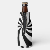 Rafraichisseur De Bouteilles Spirale noire et blanche (Bouteille Dos)