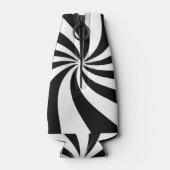 Rafraichisseur De Bouteilles Spirale noire et blanche (Dos)