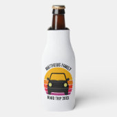 Rafraichisseur De Bouteilles Spring Break Road Trip Sunset Customized (Bottle Devant)