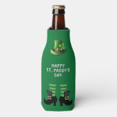 Rafraichisseur De Bouteilles St Patrick's Day Leprechaun Green (Bottle Devant)