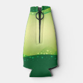 Rafraichisseur De Bouteilles St. Patrick's Day Party Cute Custom Green Sparkle (Dos)