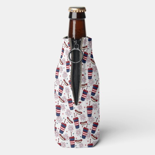 Rafraichisseur De Bouteilles Stars, Stripes & Sizzle - Une fête patriotique (Bouteille Dos)