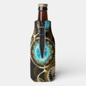 Rafraichisseur De Bouteilles Steampunk Rusty Background (Bouteille Dos)