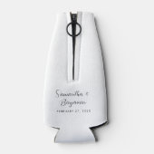 Rafraichisseur De Bouteilles Sunflower Eucalyptus Mariage Faveur (Dos)