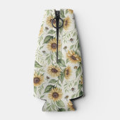 Rafraichisseur De Bouteilles Sunflowers and Bumble Bees Floral (Dos)