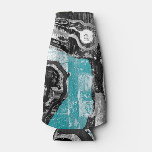 Rafraichisseur De Bouteilles Surface Current – Abstract Flow & Structure Cooler (Devant)