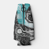 Rafraichisseur De Bouteilles Surface Current – Abstract Flow & Structure Cooler (Dos)