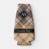 Rafraichisseur De Bouteilles Tartan beige et Brown (Devant)