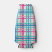 Rafraichisseur De Bouteilles Tartan, motif de plaid (Devant)