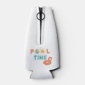 Rafraichisseur De Bouteilles temps de la piscine. Rafraîchisseur de bouteilles (Dos)