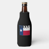Rafraichisseur De Bouteilles Texas Text flag (Bottle Devant)
