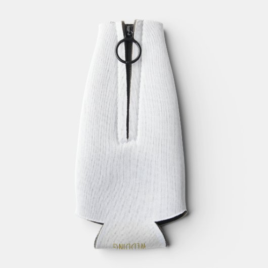 Rafraichisseur De Bouteilles Thème Mariage des années 1920 de White Tuxedo Gats (Dos)