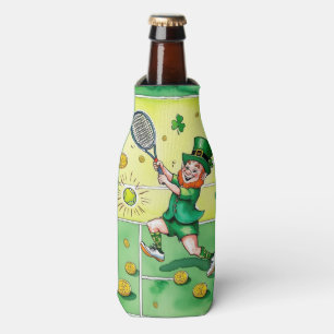 Rafraichisseur De Bouteilles Thème tennis pour la Saint-Patrick