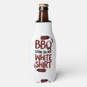 Rafraichisseur De Bouteilles Tige barbecue sur mon blanc Premium (Bottle Devant)