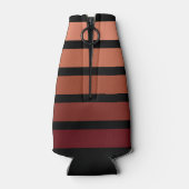 Rafraichisseur De Bouteilles Tons Rouges Sur Noir (Dos)