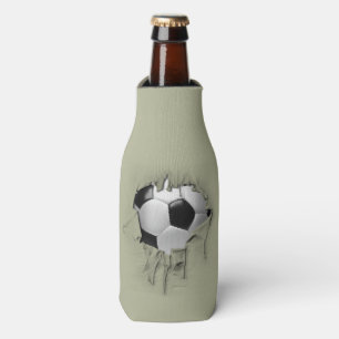 Rafraichisseur De Bouteilles Torn Soccer White Bottle Cooler