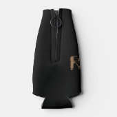 Rafraichisseur De Bouteilles Touche Brown sur le thème noir (Dos)