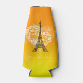 Rafraichisseur De Bouteilles Tour & Inscriptions Paris au coeur (Devant)