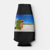 Rafraichisseur De Bouteilles Transat Green Beach en mer du Nord (Devant)