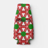 Rafraichisseur De Bouteilles Triangle de Noël (Devant)
