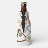 Rafraichisseur De Bouteilles Triangles Pastel (Bouteille Dos)