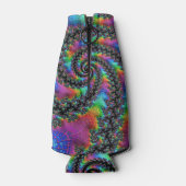 Rafraichisseur De Bouteilles Trippy Hippie psychédélique arc-en-ciel spirale fr (Dos)