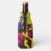 Rafraichisseur De Bouteilles Twirls colorés Abstraits / (Bouteille Dos)