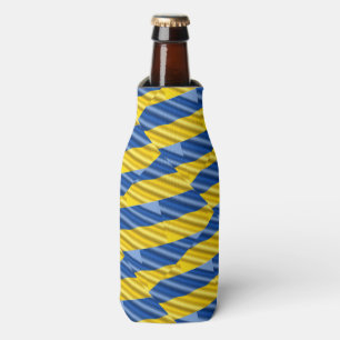 Rafraichisseur De Bouteilles Ukraine bleue et jaune Inspiration de la paix anti
