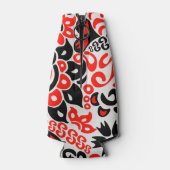 Rafraichisseur De Bouteilles Ukrainian ethnic folk art floral pattern absrtact  (Dos)