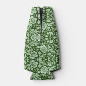 Rafraichisseur De Bouteilles Un damas à fleurs antique (Dos)