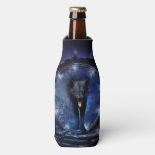 Rafraichisseur De Bouteilles Un loup magnifique passe par la porte