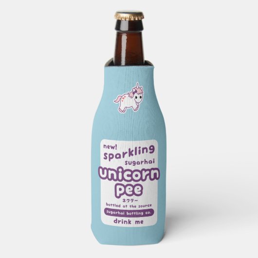 Rafraichisseur De Bouteilles Unicorn Pee mousseux (Bottle Devant)
