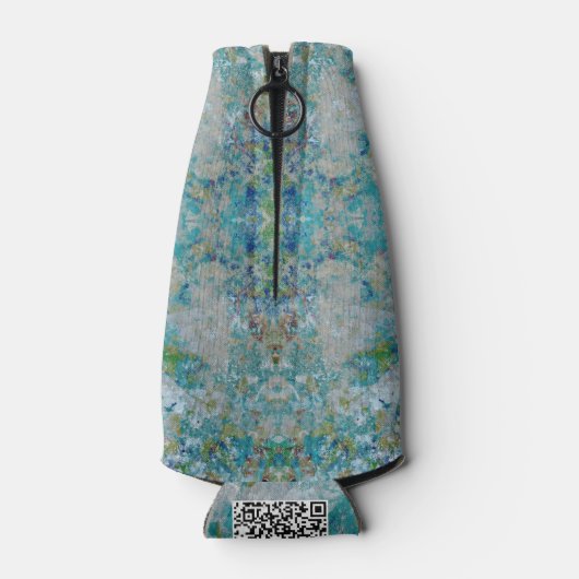 Rafraichisseur De Bouteilles Unique Moderne Un Design D'Art Abstrait (Dos)