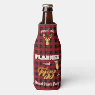 Rafraichisseur De Bouteilles Vacances d'aluminium de flanelle et de sifflement