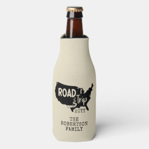 Rafraichisseur De Bouteilles Vacances personnalisées Family Road Trip USA Car