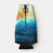 Rafraichisseur De Bouteilles Vague tropicale au lever du soleil (Dos)