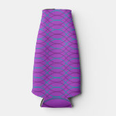 Rafraichisseur De Bouteilles Vagues violettes (Devant)