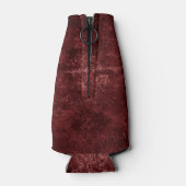 Rafraichisseur De Bouteilles Velvety Henna Damask | Grunge rouge (Dos)