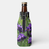 Rafraichisseur De Bouteilles Violet bleu et blanc Sibérie Iris (Bouteille Dos)