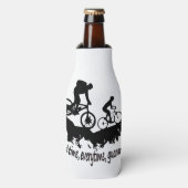 Rafraichisseur De Bouteilles VTT Bon Temps Citation Inspirationnelle (Bottle Devant)