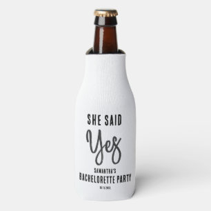 Rafraichisseur De Bouteilles Week-end minimaliste de bachelorette