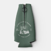 Rafraichisseur De Bouteilles Week-end rétro entre garçons dans les bois | Vert (Dos)