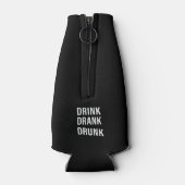 Rafraichisseur De Bouteilles Whiskey cite d'étranges paroles d'alcool (Dos)