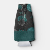 Rafraichisseur De Bouteilles Zodiac Magie | Turquoise foncé vert crâne gothique (Dos)